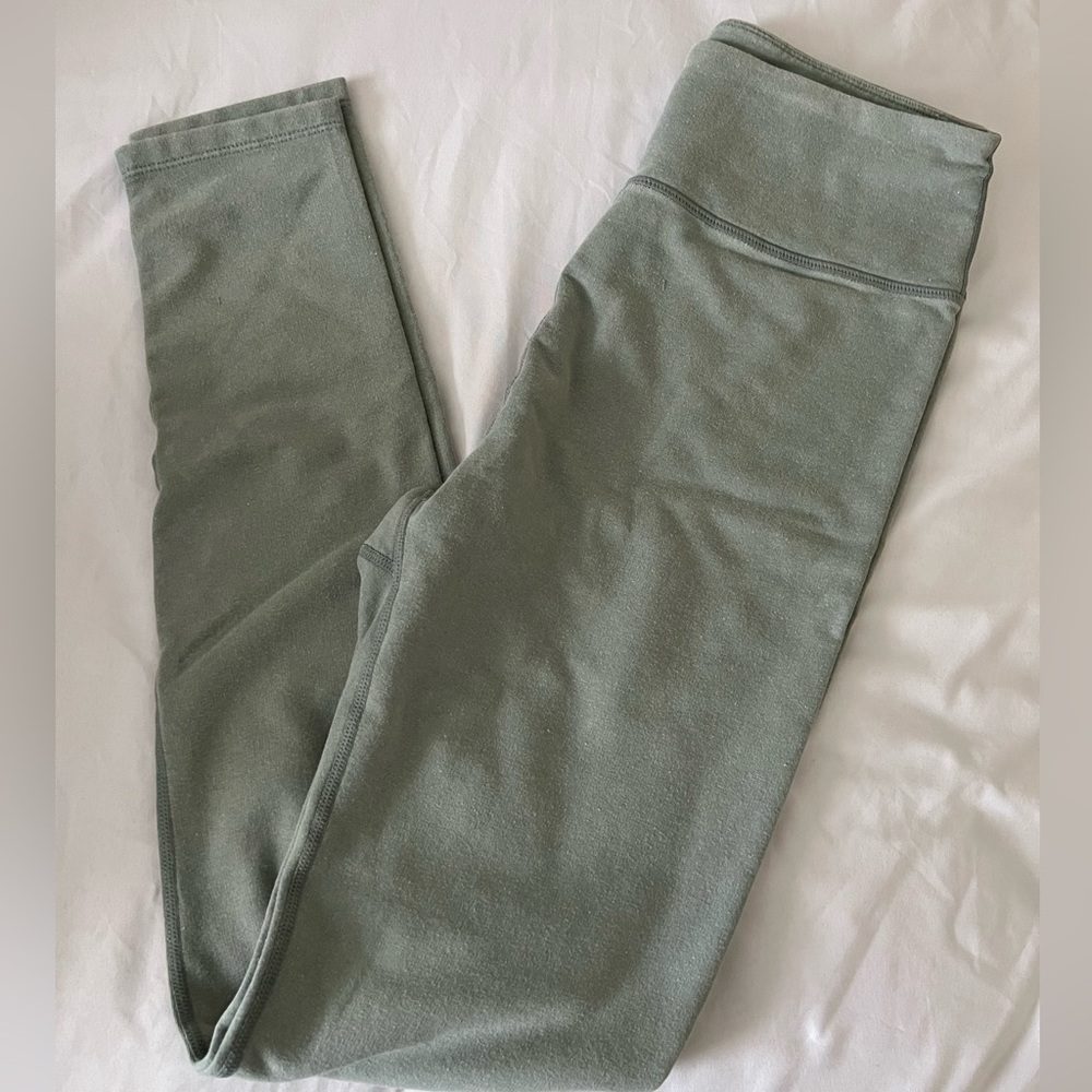 Light Green High Waisted Leggings